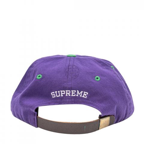 Supreme shop hat purple